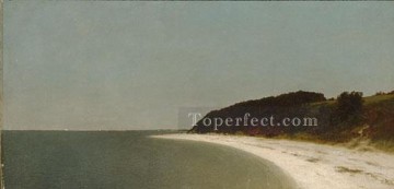  Kensett Arte - Eatons Neck Long Island Luminismo paisaje marino John Frederick Kensett